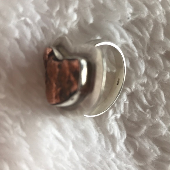 Authentic Michigan State .925 Silver Copper  Ring - Picture 7 of 8